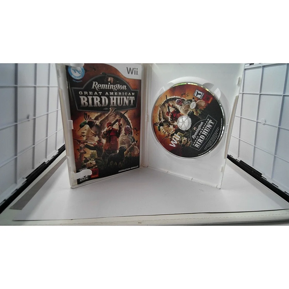 Remington Great American Bird Hunt Nintendo Wii 2009 CIB 0859292000270